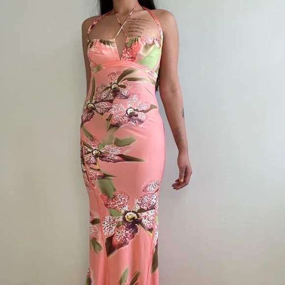 Roberto Cavalli | Dresses | Vintage Roberto Cavalli Gown | Poshmark